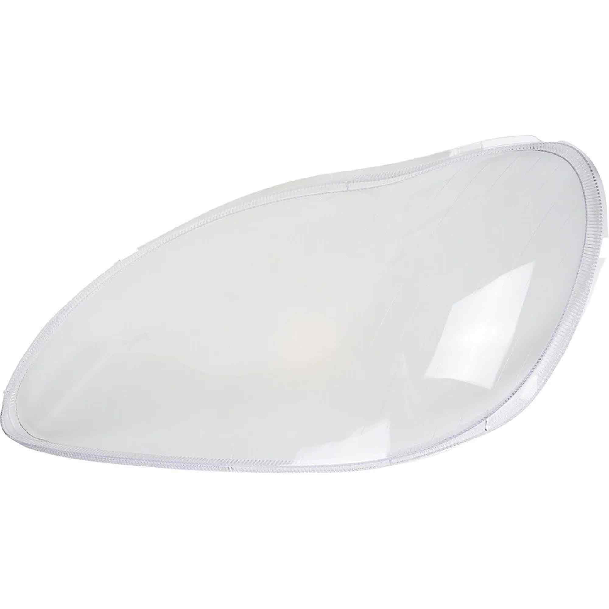 Скло фари Mercedes-Benz S-Class W220 2002-2005 рест ліве (Mercedes-glass-48L)