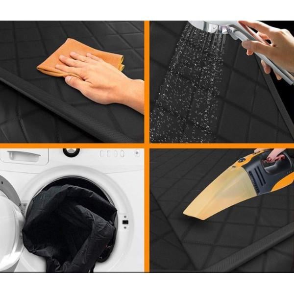 Коврик-чехол защитный long win на заднее сиденье в авто для животных Черный (М4800287) - фото 3 Коврик-чехол защитный long win на заднее сиденье в авто для животных Черный (М4800287) - фото 3