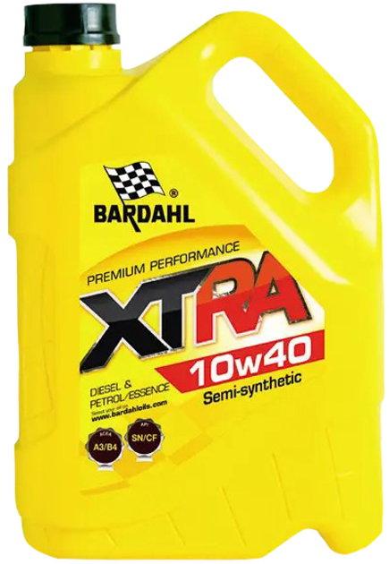 Моторне мастило Bardahl XTRA A3/B4 SN/CF 10W-40 5 л (34133) Моторне мастило Bardahl XTRA A3/B4 SN/CF 10W-40 5 л (34133)