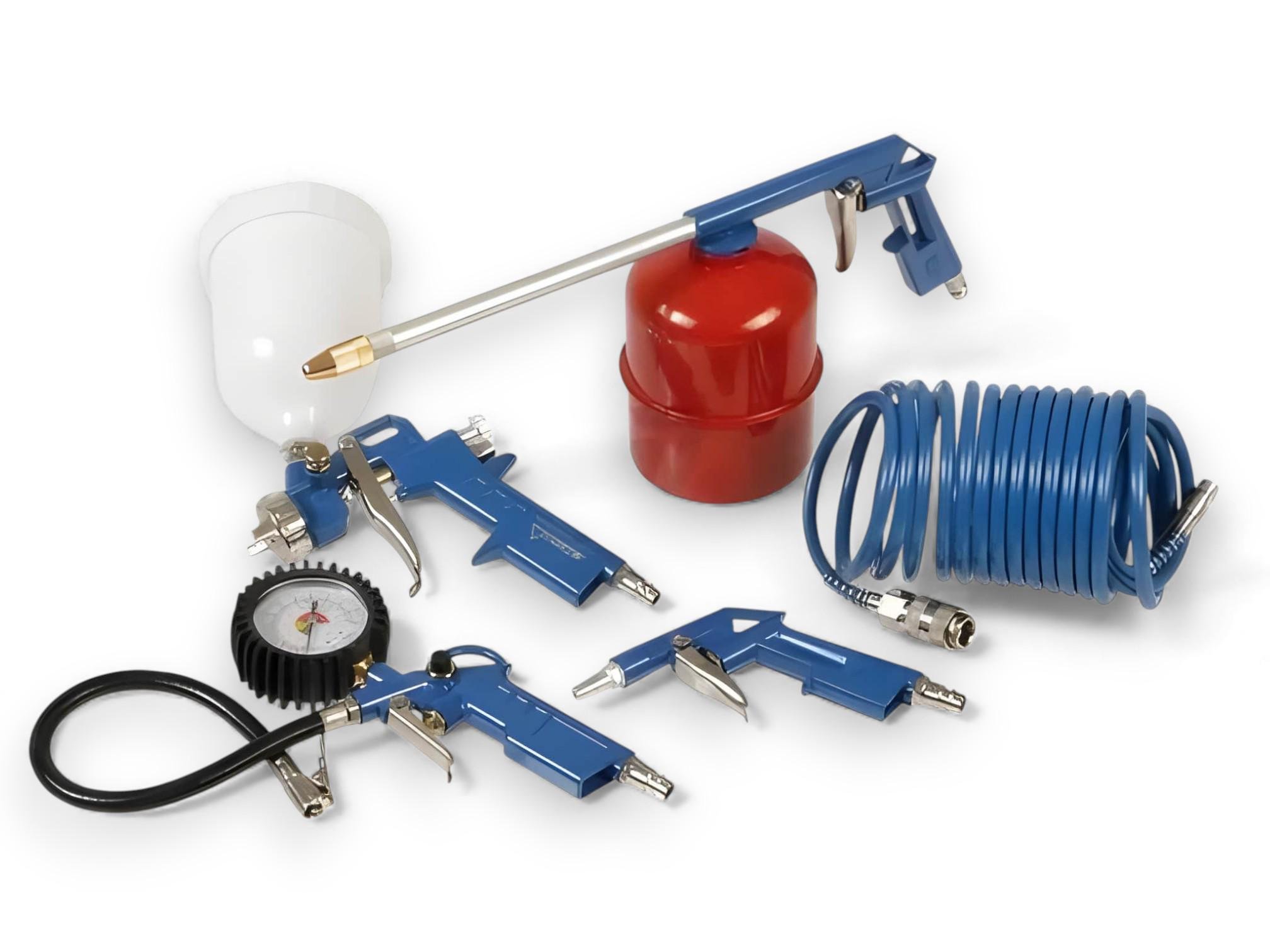 Набор пневмоинструментов Werk KIT-5G Gravity 5 шт.