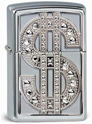 Зажигалка Zippo Dollar Sign Bling Swarovski Crystals (20904)