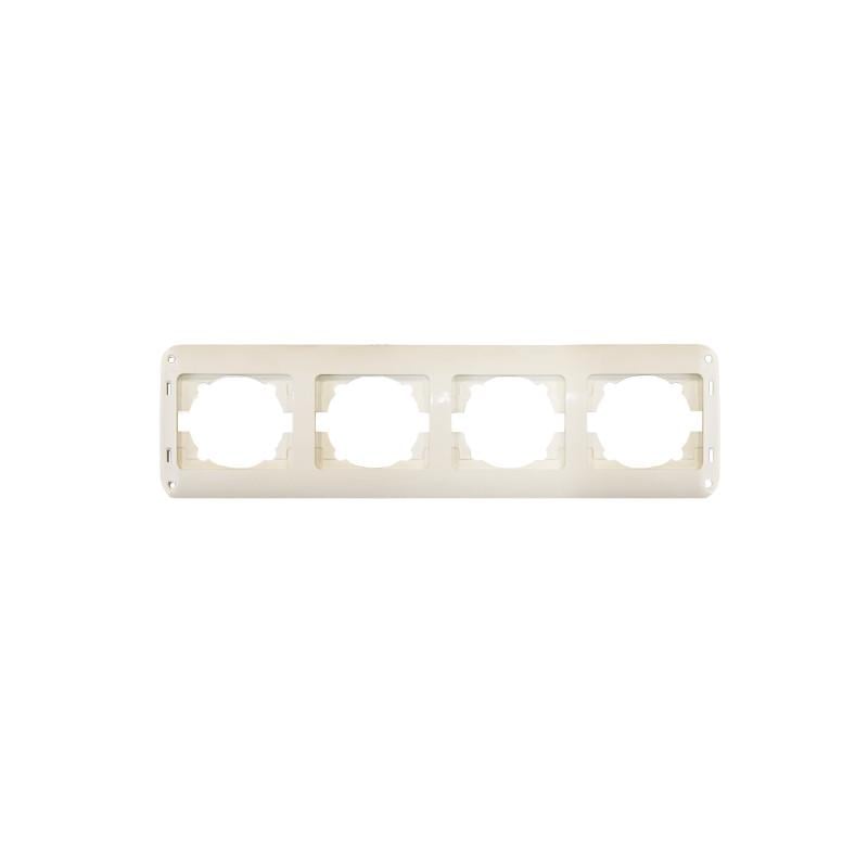 Рамка 4-местная Gunsan Fantasy 1231264000145 Кремовый Рамка 4-местная Gunsan Fantasy 1231264000145 Кремовый