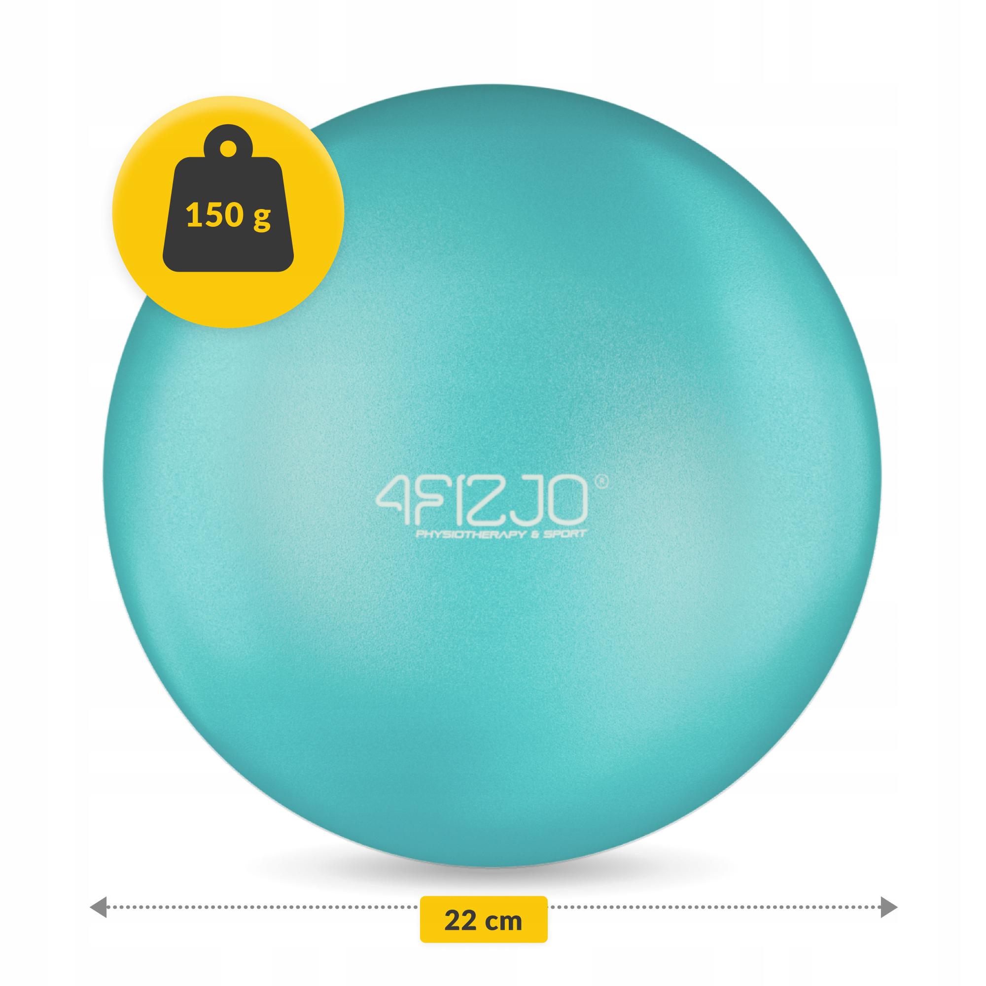 М'яч для фітнесу 4fizjo 22 см Mint (P-5905973404877) - фото 5 М'яч для фітнесу 4fizjo 22 см Mint (P-5905973404877) - фото 5