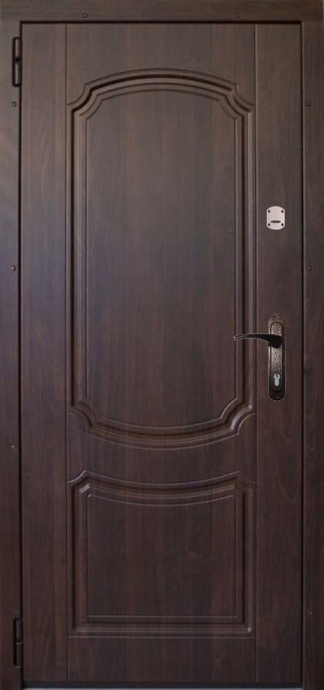 Двері вхідні ліві MSM Вулкан 2 замки метал 1,2 мм МДФ Коричневий Двері вхідні ліві MSM Вулкан 2 замки метал 1,2 мм МДФ Коричневий
