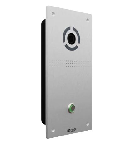 Панель виклику IP BAS-IP AV-04FD для IP-домофонів Silver (115518)