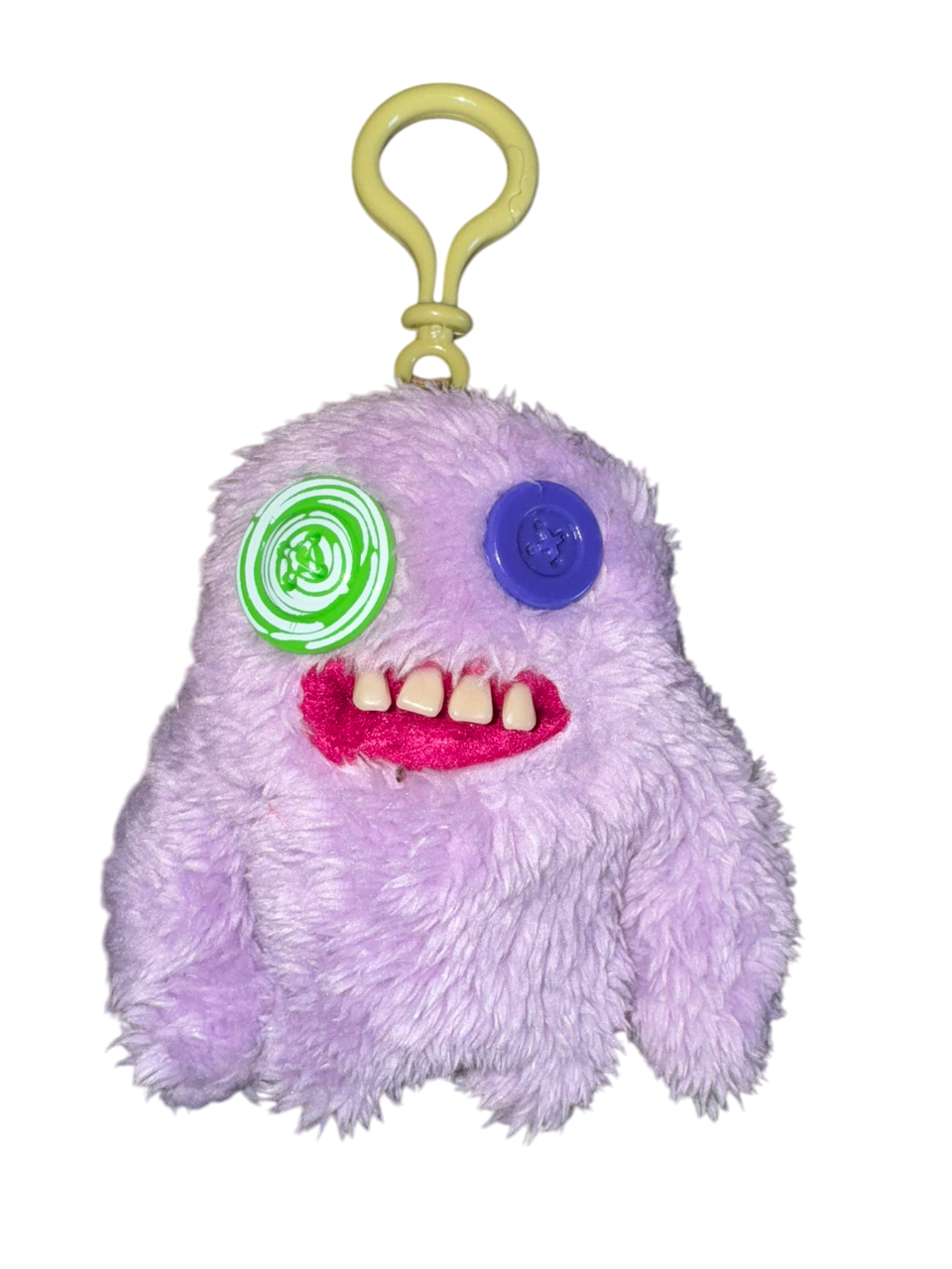 Игрушка мягкая монстрик Fuggler с зубами Фиолетовый