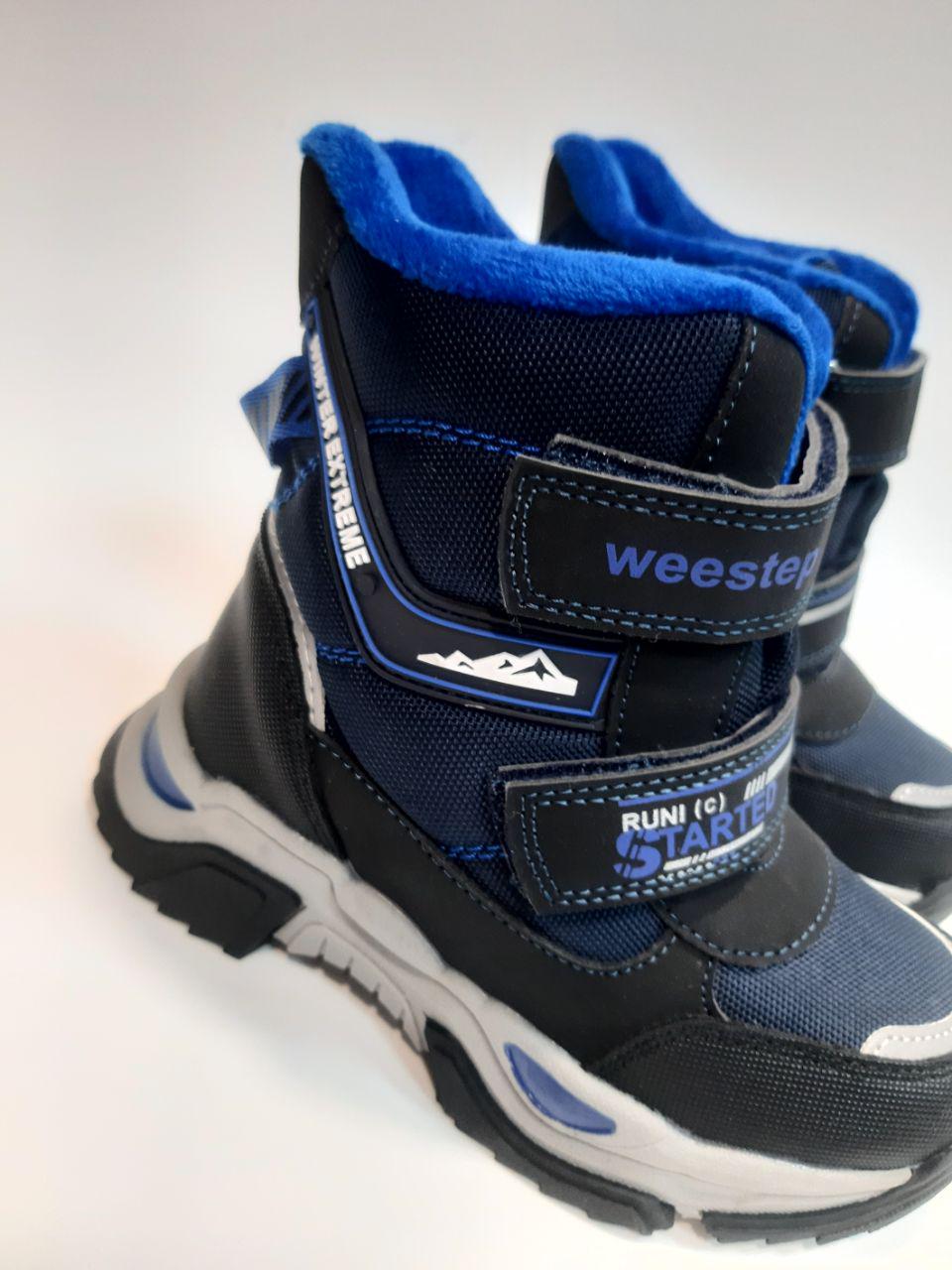 Черевики зимові Weestep для хлопчика р. 28 18.5 см Синій (188668150 DB) - фото 2 Черевики зимові Weestep для хлопчика р. 28 18.5 см Синій (188668150 DB) - фото 2