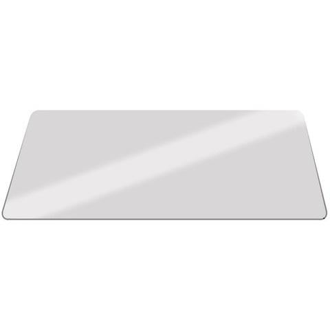 Килимок захисний під крісло або стілець великий 100x140 см Молочний/Напівпрозорий