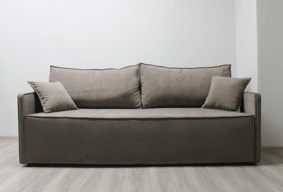 Диван раскладной ортопедический Шик Галичина Техас дерево/текстиль Коричневый