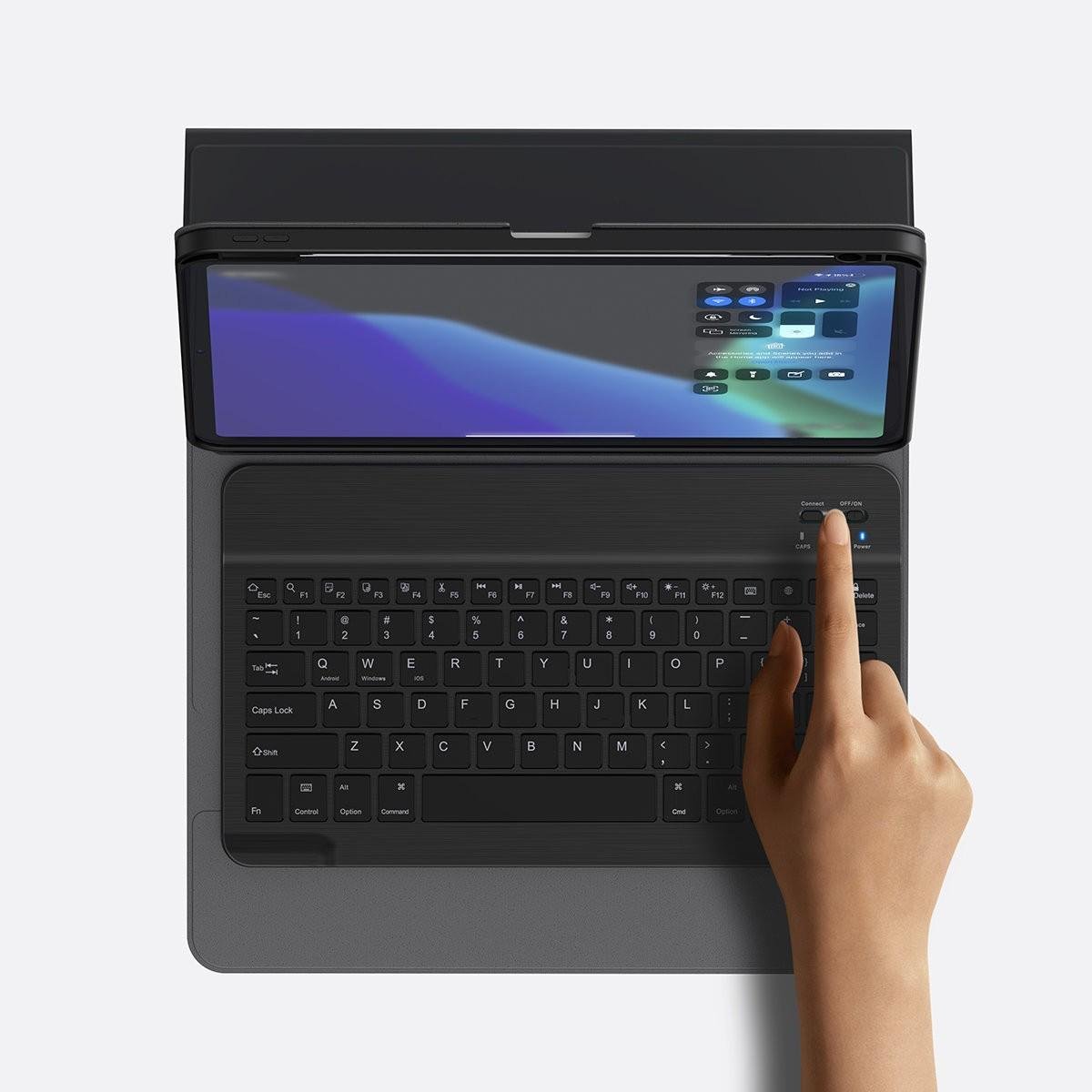 Чехол клавиатура Baseus Brilliance Keyboard Case Pro для iPad Pro 11"/10,9" 2018/2020/2021/Pad Air 4/Air 5 (ARJK000213) - фото 4
