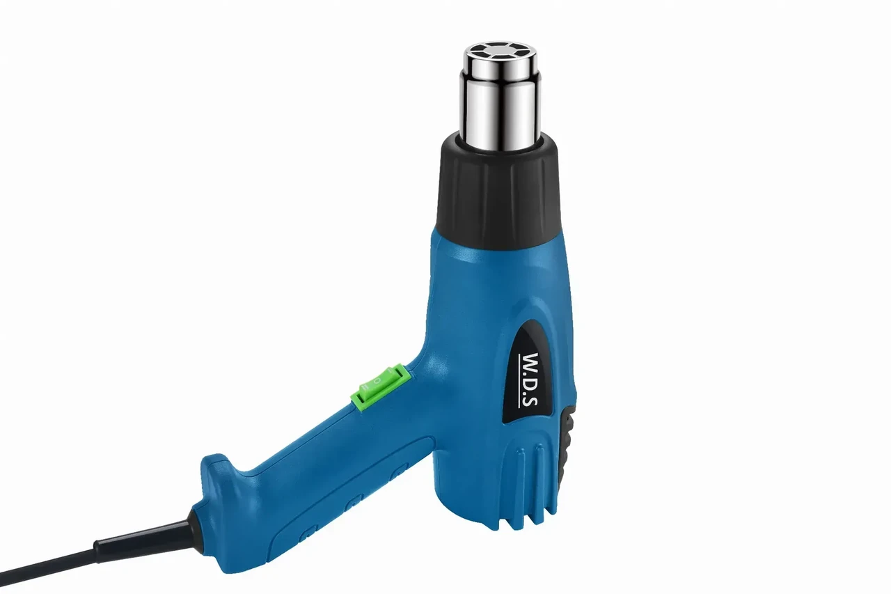 Фен будівельний Kraft&Dele WDS2511 з насадками 2200 Вт (1266) - фото 4