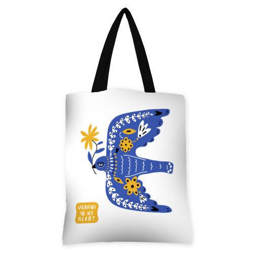 Сумка жіноча тканинна Presentville Ukraine in my heart (SV 22U005 BL)