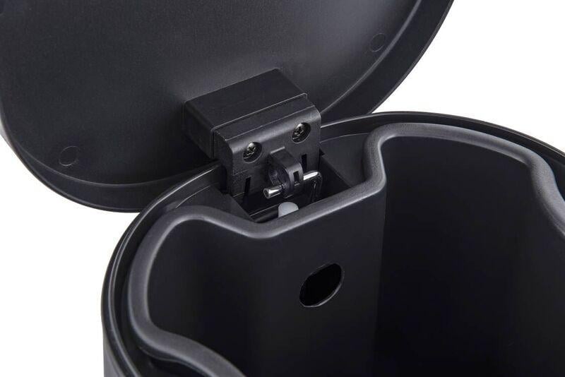 Мусорное ведро Zerix Prime-TC0105 с плавным закрытием овальное 5 л Черный (ZX5902) - фото 2 Мусорное ведро Zerix Prime-TC0105 с плавным закрытием овальное 5 л Черный (ZX5902) - фото 2