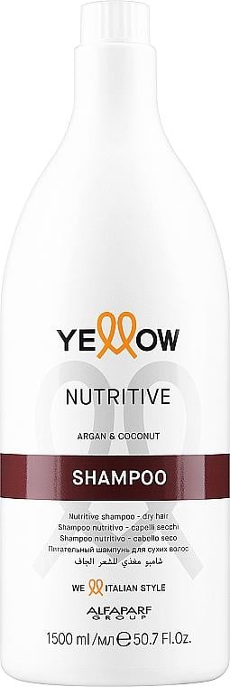 Шампунь Yellow Nutritive Shampoo питательный 1500 мл - фото 1 Шампунь Yellow Nutritive Shampoo питательный 1500 мл - фото 1