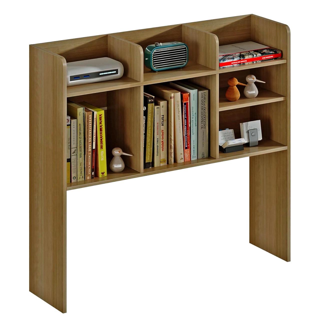 Полка-надстройка настольная из дерева Эзель сиена (АКД-001105)