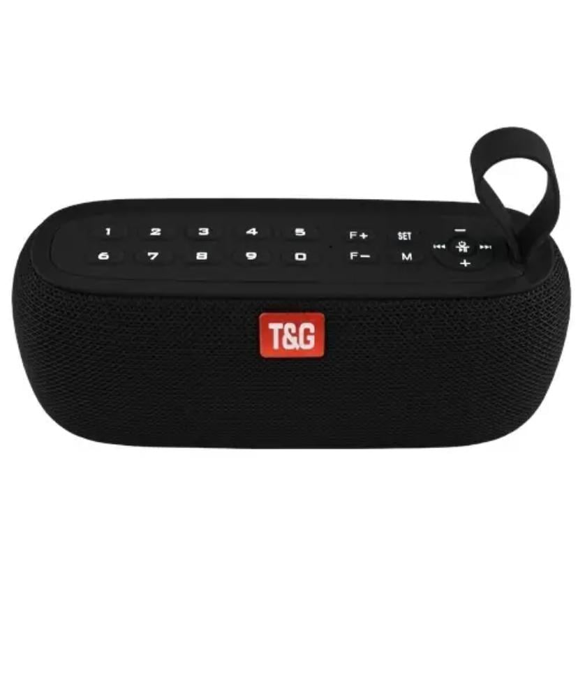 Портативна колонка T&G TG-177 Bluetooth Black (30151189ER) - фото 2