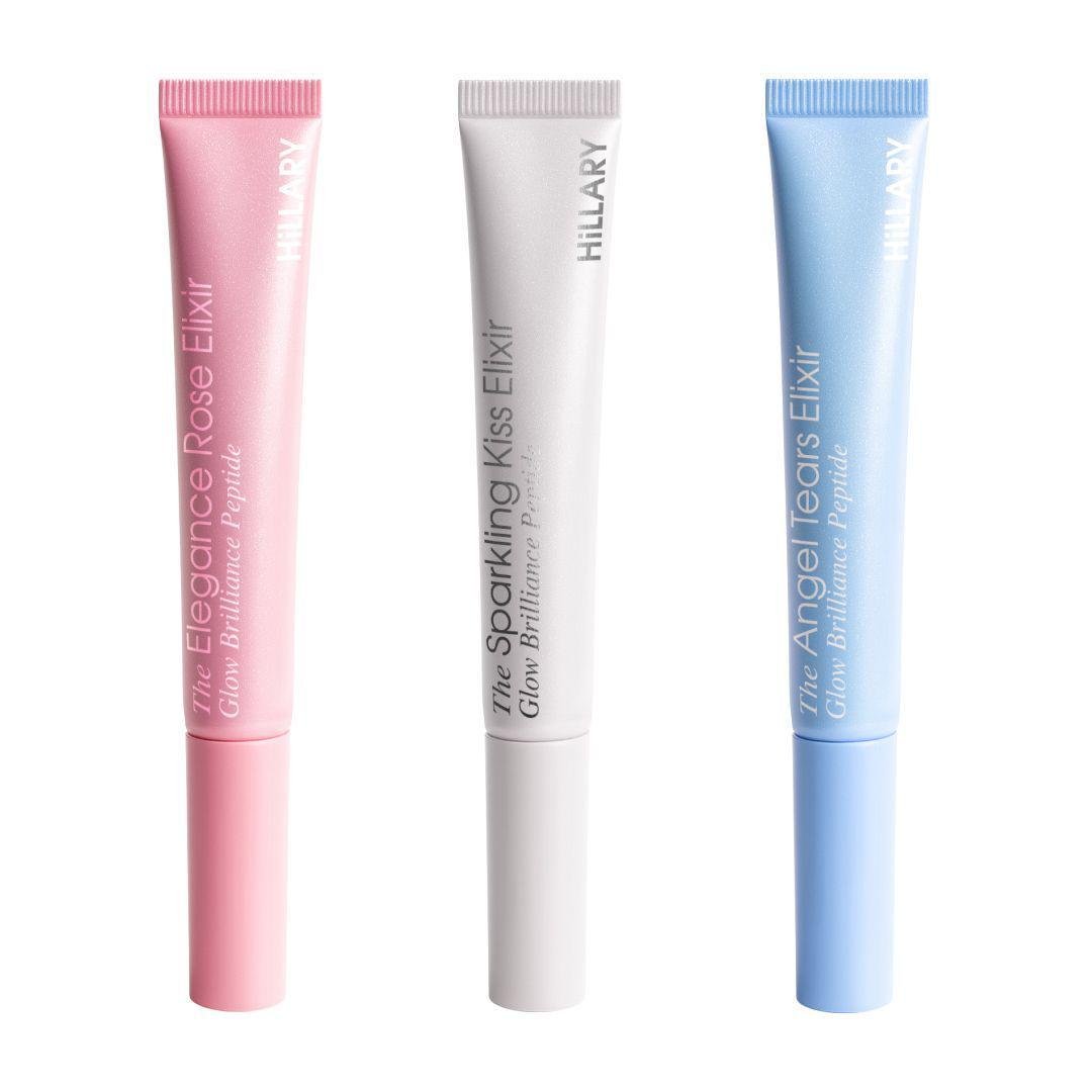 Набір блисків для інтенсивного зволоження та сяючих губ Hillary Deep Hydration & Radiance Lip Trio (K-11-114)