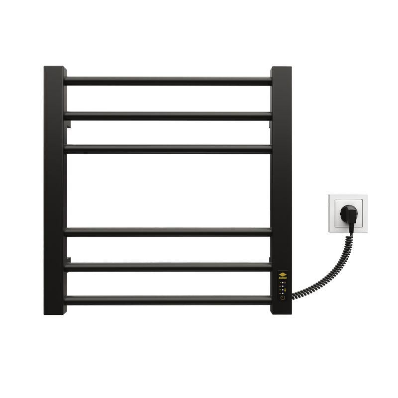 Рушникосушарка електрична KOSSER Степ 500х500/6 ER з таймером Чорний (200096292047)