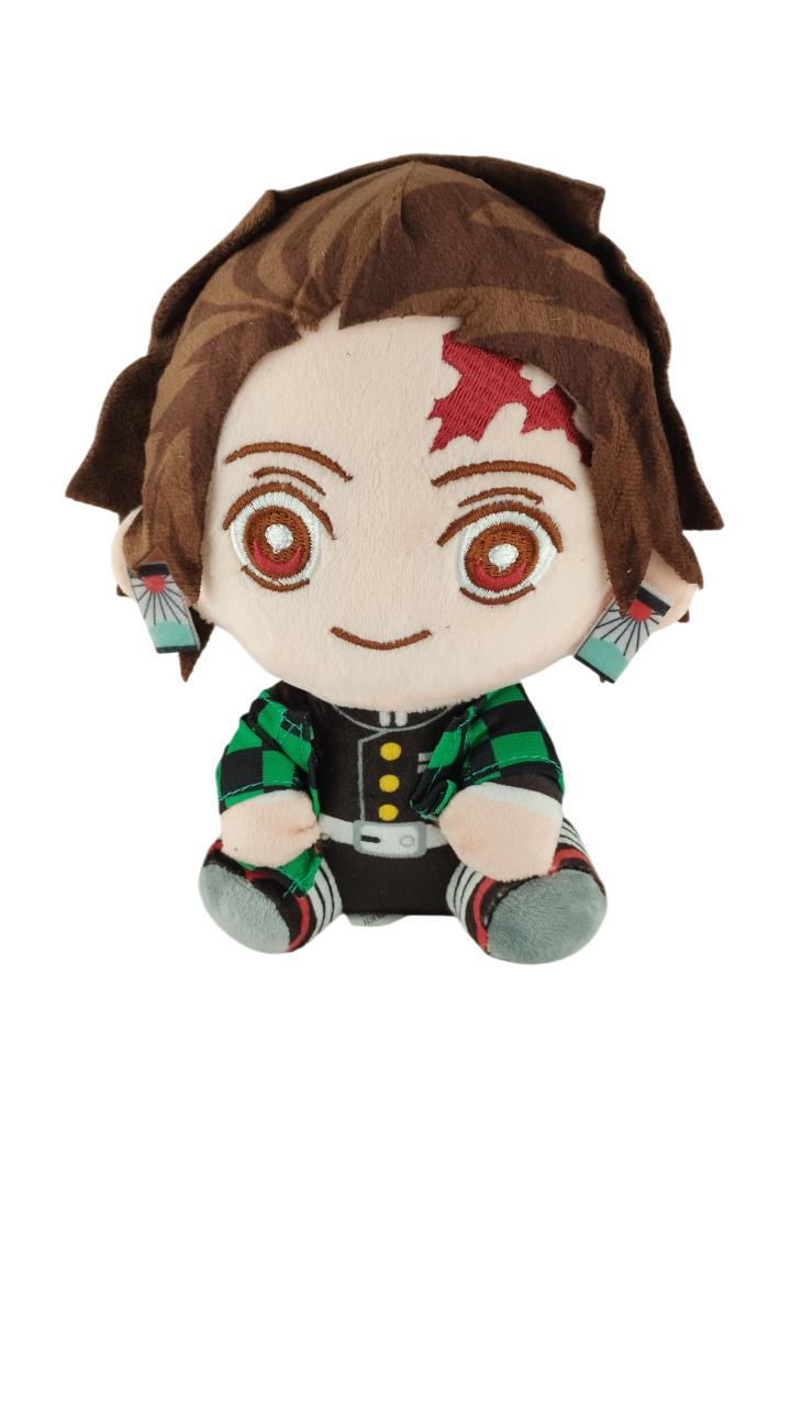 Мягкая игрушка Танджиро Камадо из Клинок Рассекающий Демонов 19 см (000083)