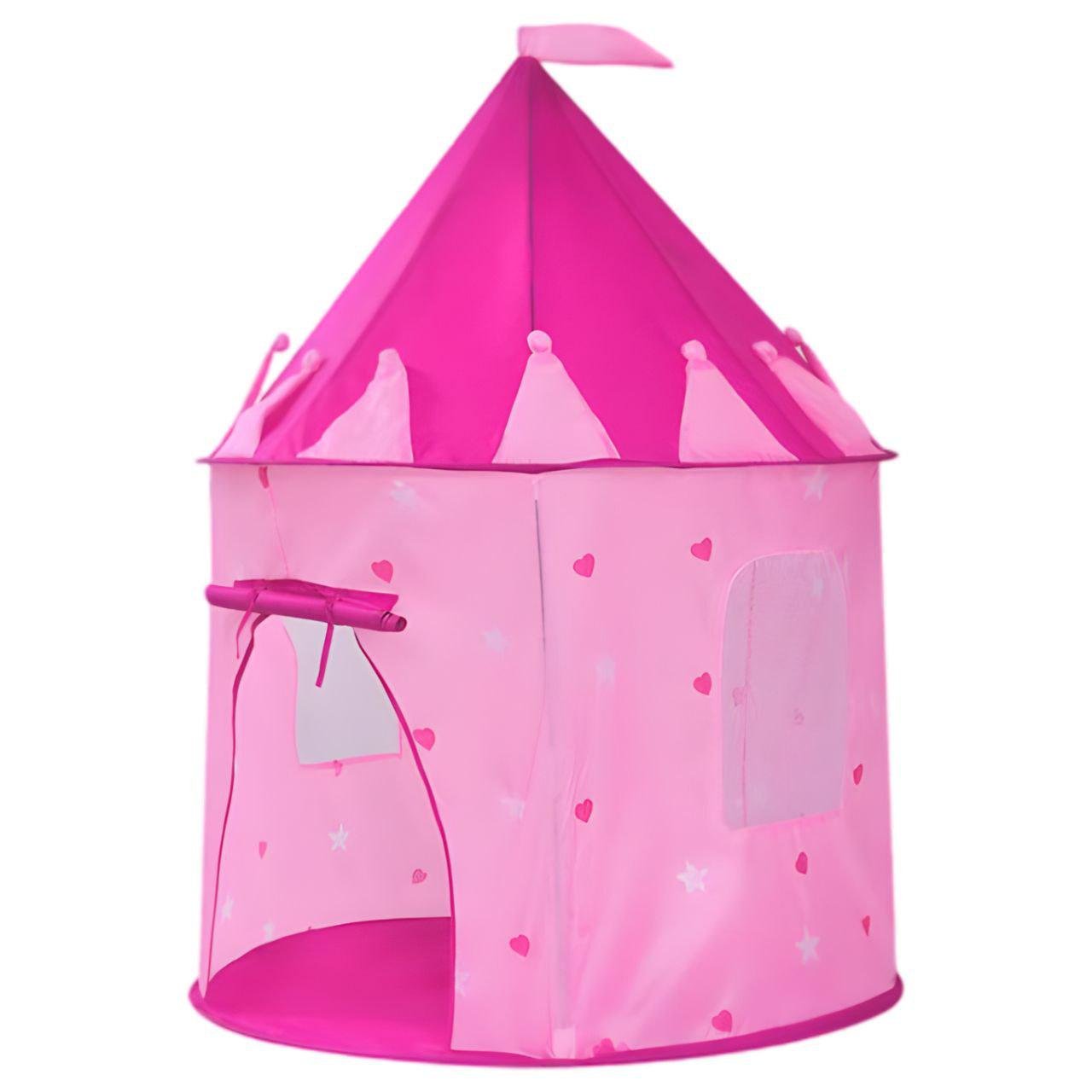 Детская палатка M 3317 2 с сетчатыми окнами/легким входом 105x105x125 см Розовый (25570511)