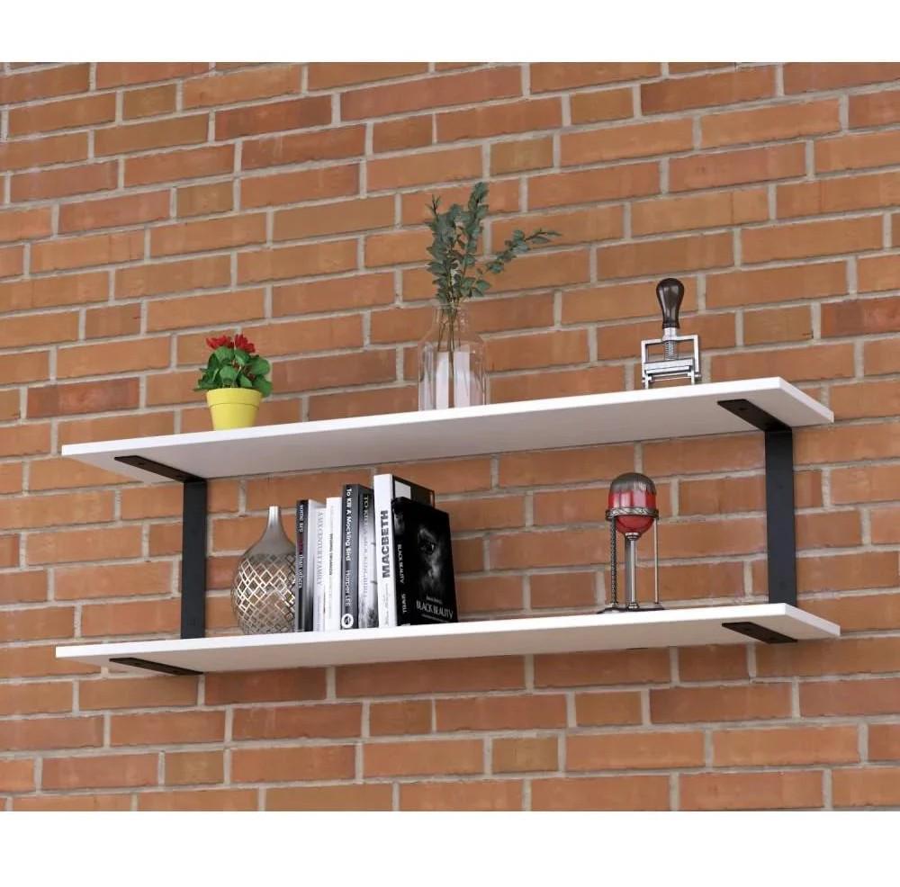 Полка MSM PL-C-16 Loft Белый (92424-2)