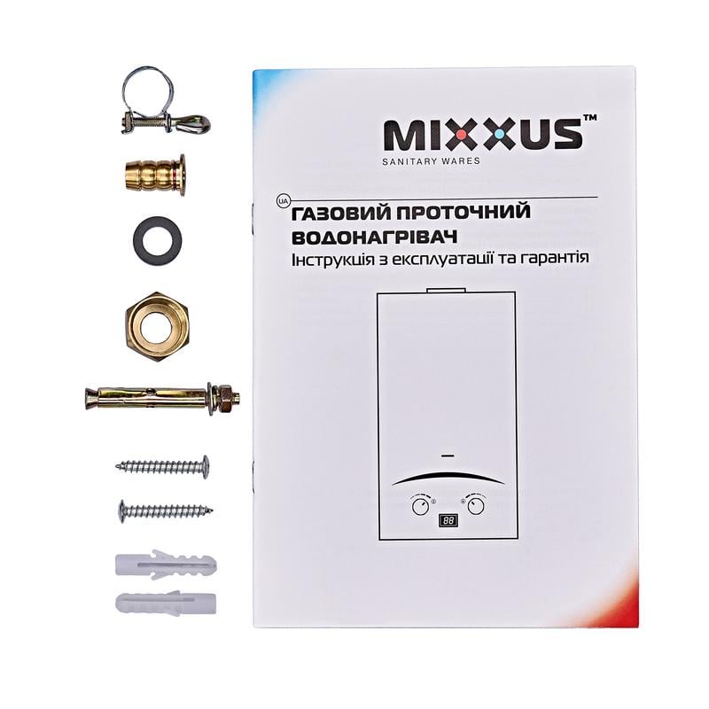 Газова колонка MIXXUS GWH-0210 BASIC димохідна 17 кВт 10 л/хв Чорний (OL-WH0023) - фото 6 Газова колонка MIXXUS GWH-0210 BASIC димохідна 17 кВт 10 л/хв Чорний (OL-WH0023) - фото 6