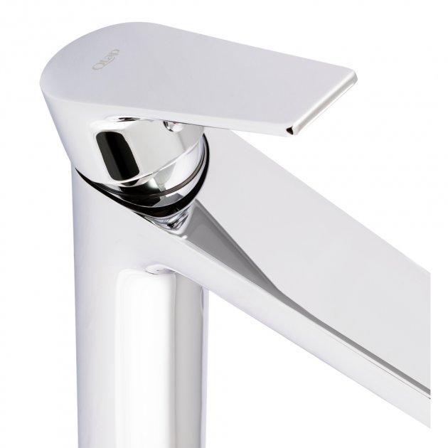 Змішувач Qtap Stenava 9045102FC k35ap для раковини високий вилив Chrome - фото 4 Змішувач Qtap Stenava 9045102FC k35ap для раковини високий вилив Chrome - фото 4