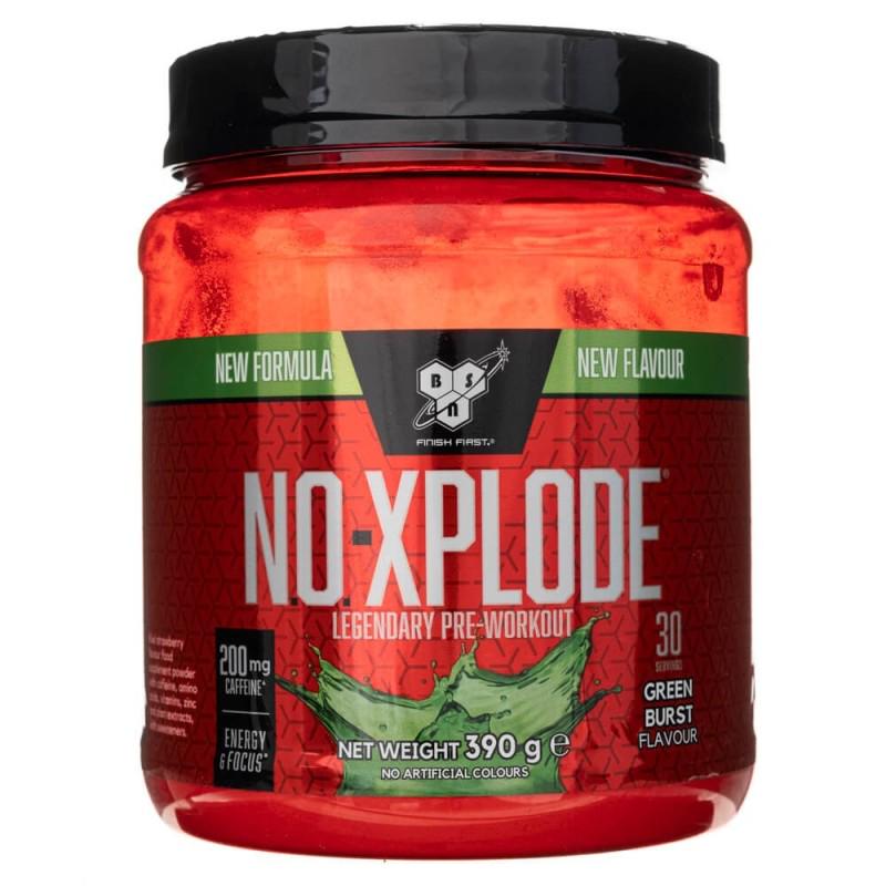 Передтренувальний комплекс BSN N.O. Xplode Green apple 390 г