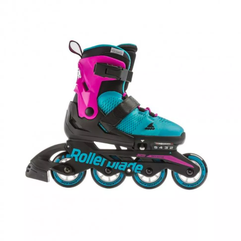 Ролики дитячі Rollerblade Microblade G р. 28-32 Pink/Emerald/Green