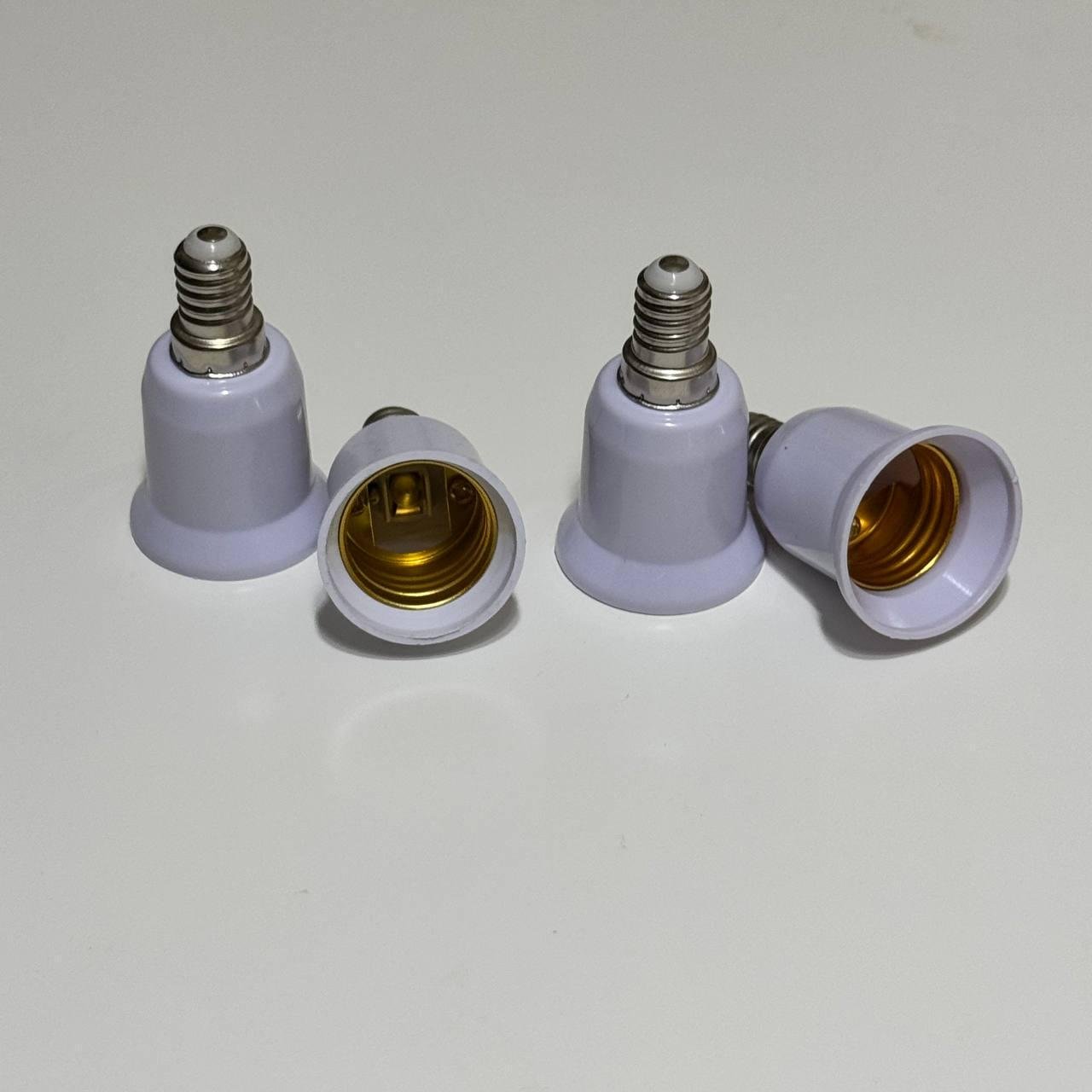 Переходник для лампочки в узкий патрон с цоколем E27 в патрон E14 (2472511961) - фото 2 Переходник для лампочки в узкий патрон с цоколем E27 в патрон E14 (2472511961) - фото 2