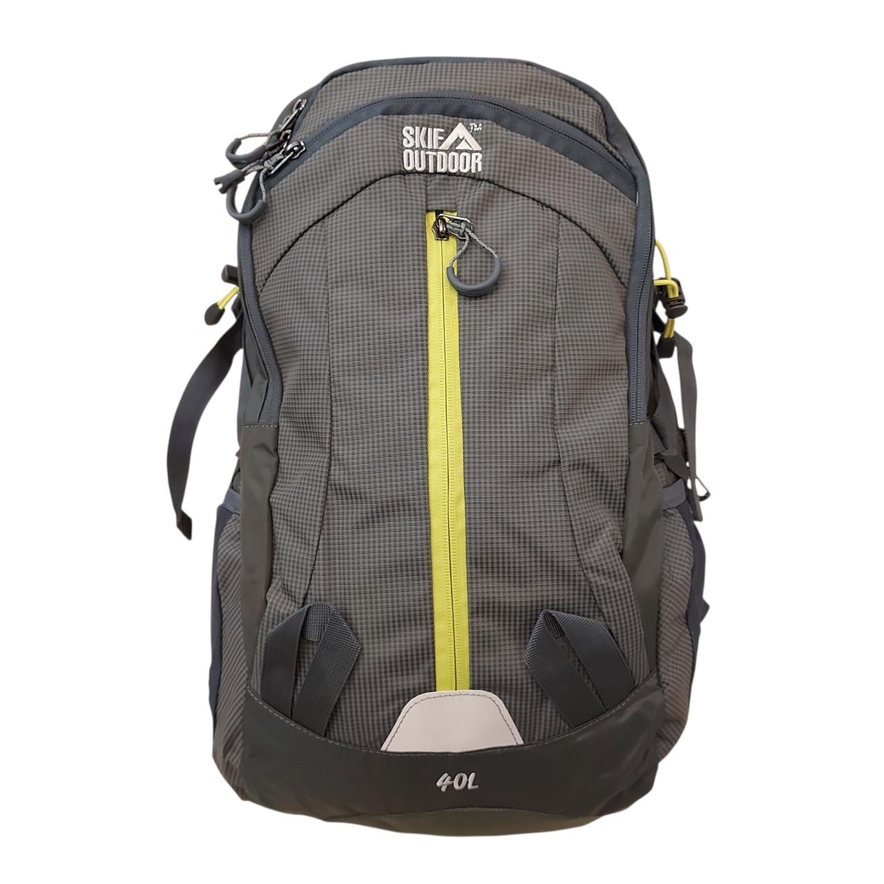 Рюкзак туристический Skif Outdoor Adventure с вентиляцией спины 40 л Grey