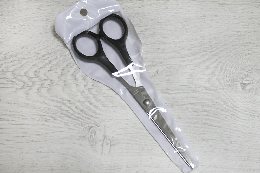Ножиці 17 см Чорний - фото 2