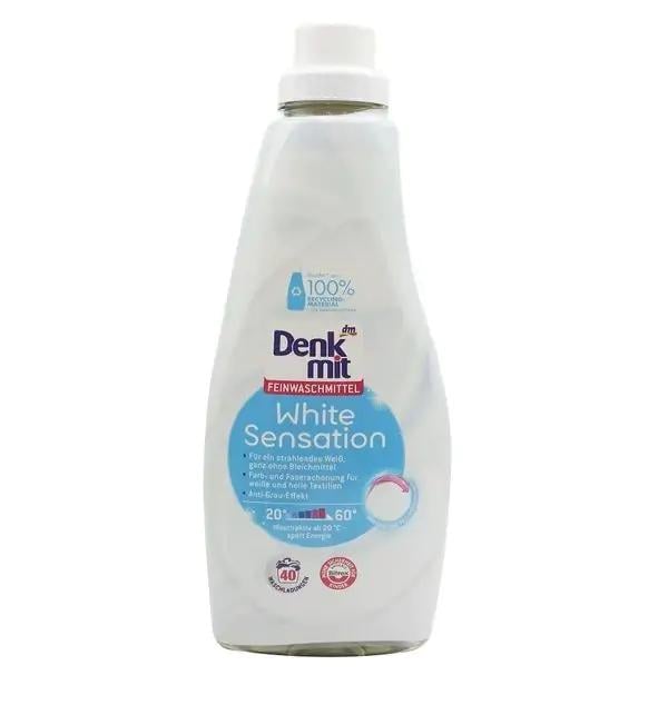 Гель для стирки белых вещей Denk mit White Sensation 1 л 2 шт.