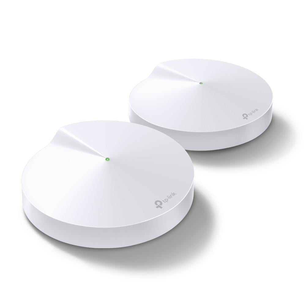 Wi-Fi система домашняя TP-Link Mesh AC1300 модуль Deco M5 2в1 роутер и точка доступа 2-pack White (150240)