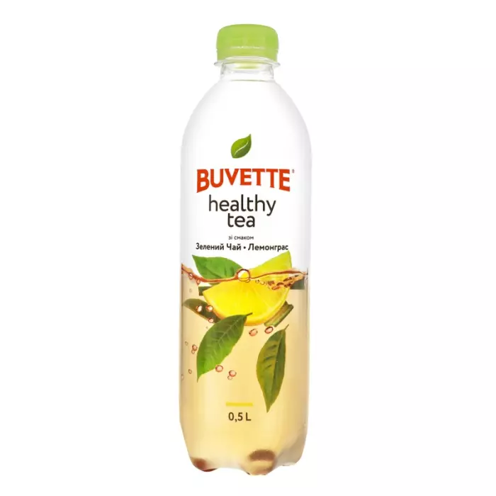 Напиток Buvette Healthy tea со вкусом зеленый чай/лемонграсс 500 мл (BVT-00011)