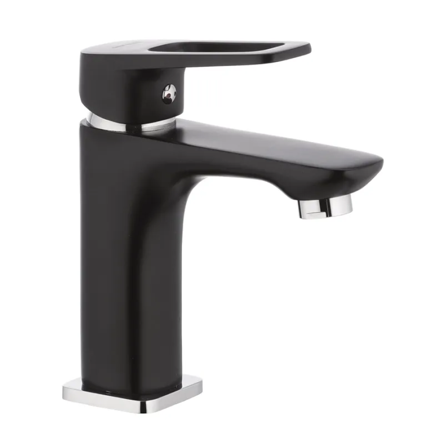 Смеситель для умывальника однорычажный MIXXUS Nevada 001 Black (MX0016) Смеситель для умывальника однорычажный MIXXUS Nevada 001 Black (MX0016)