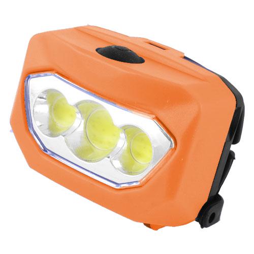 Фонарь налобный 933-3-COB Orange