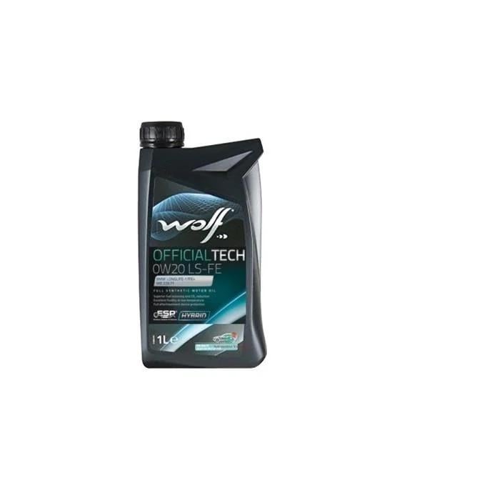 Моторное масло WOLF OfficialTech LS-FE C5/C6 SP GF-5 0W-20 1 л (8339271)