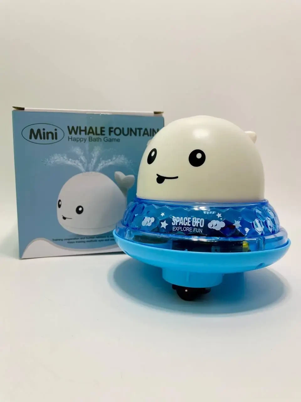 Игра для ванны 6688 BQ 72/2 Кит/фонтанчик катается/подсветка/2 цвета/в коробке - фото 6 Игра для ванны 6688 BQ 72/2 Кит/фонтанчик катается/подсветка/2 цвета/в коробке - фото 6
