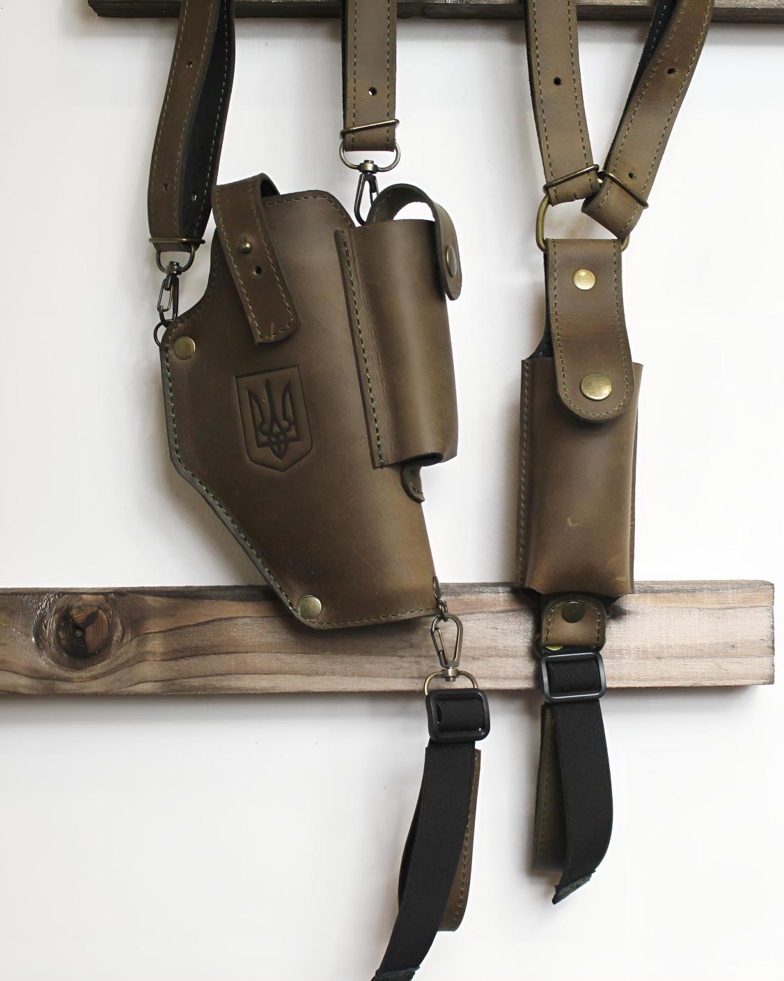 Кобура оперативная для ПМ/ТТ/Форт/Глок 3в1 Оливковый (Опера1) - фото 4 Кобура оперативная для ПМ/ТТ/Форт/Глок 3в1 Оливковый (Опера1) - фото 4