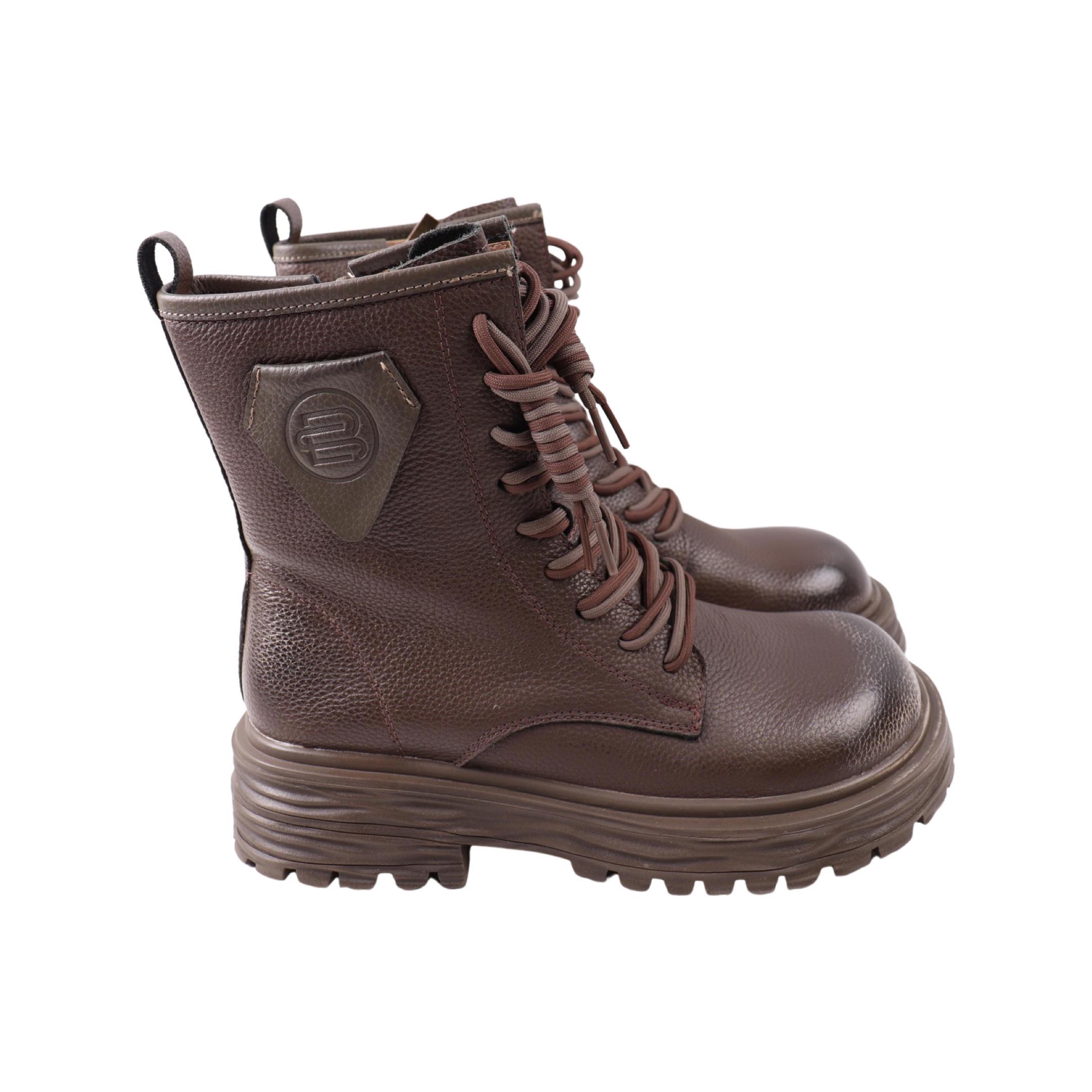 Ботинки женские Berkonty натуральная кожа р. 40 Визон (425-23DHC)