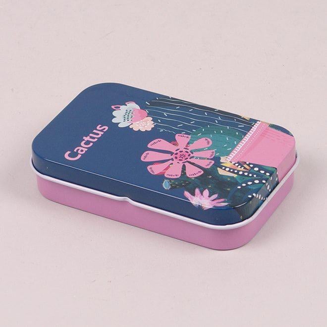 Коробочка металлическая Flora Кактусы (25292)