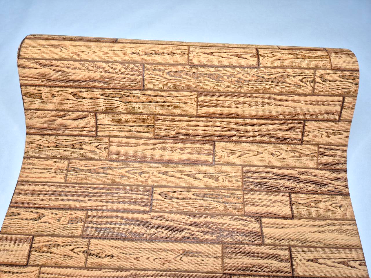 Обои виниловые Славянские обои 9419-05 под кирпич для кухни/коридора/гостиной/спальни 10,05x0,53 м Коричневый (2526197386) - фото 3