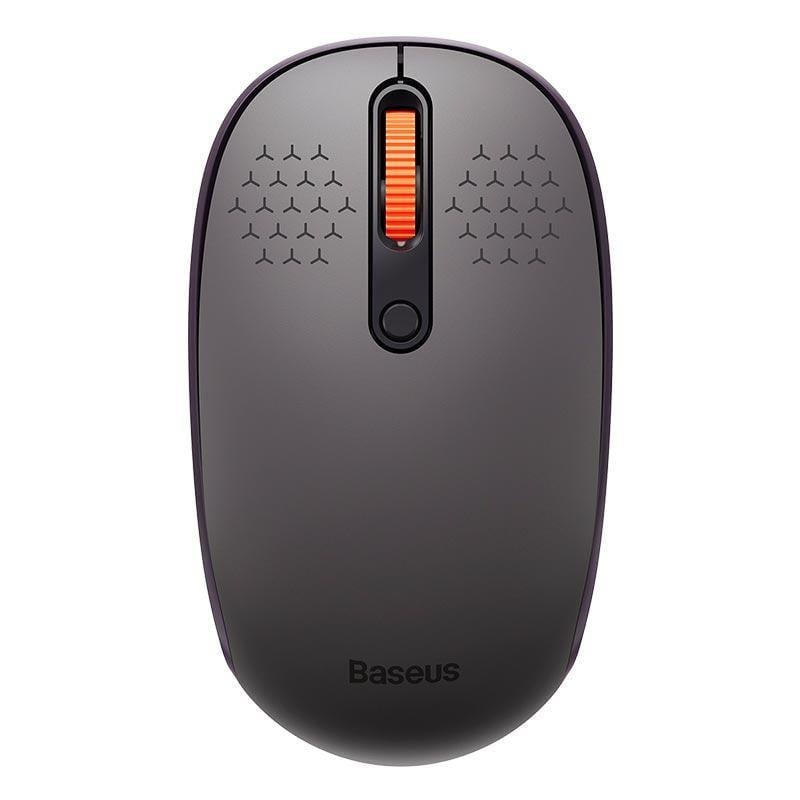 Комп'ютерна мишка бездротова BASEUS F01B Tri-Mode Wireless Mouse 3 стандартна Сірий (2083239937)