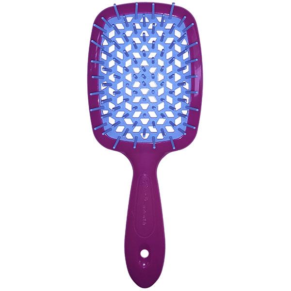 Щетка для волос малиновая с синим Superbrush Janeke (8006060511229)