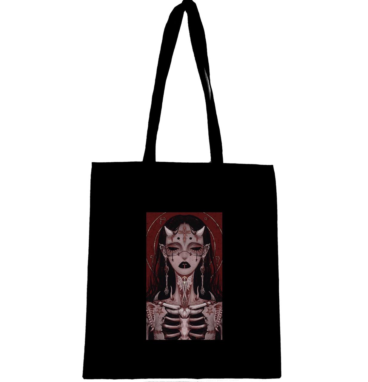 Эко-сумка с принтом Ведьма (356) Эко-сумка с принтом Ведьма (356)