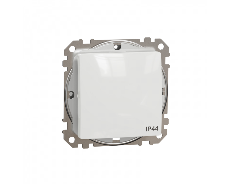 Выключатель одноклавишный Schneider Electric Sedna Design&Element IP44 ABS-UV проходной Белый (SDD211106)