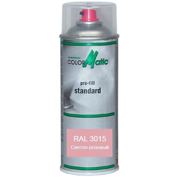 Аэрозольная краска матовая RAL 3015 Светло-розовый (RAL3015am)