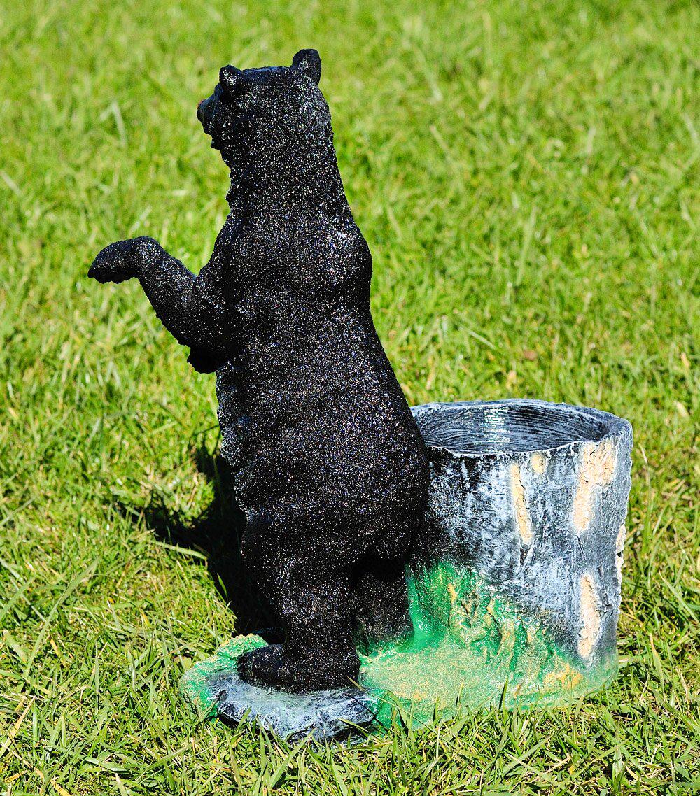 Подставка для цветов Медведь с пеньком 52 см (189) - фото 4 Подставка для цветов Медведь с пеньком 52 см (189) - фото 4