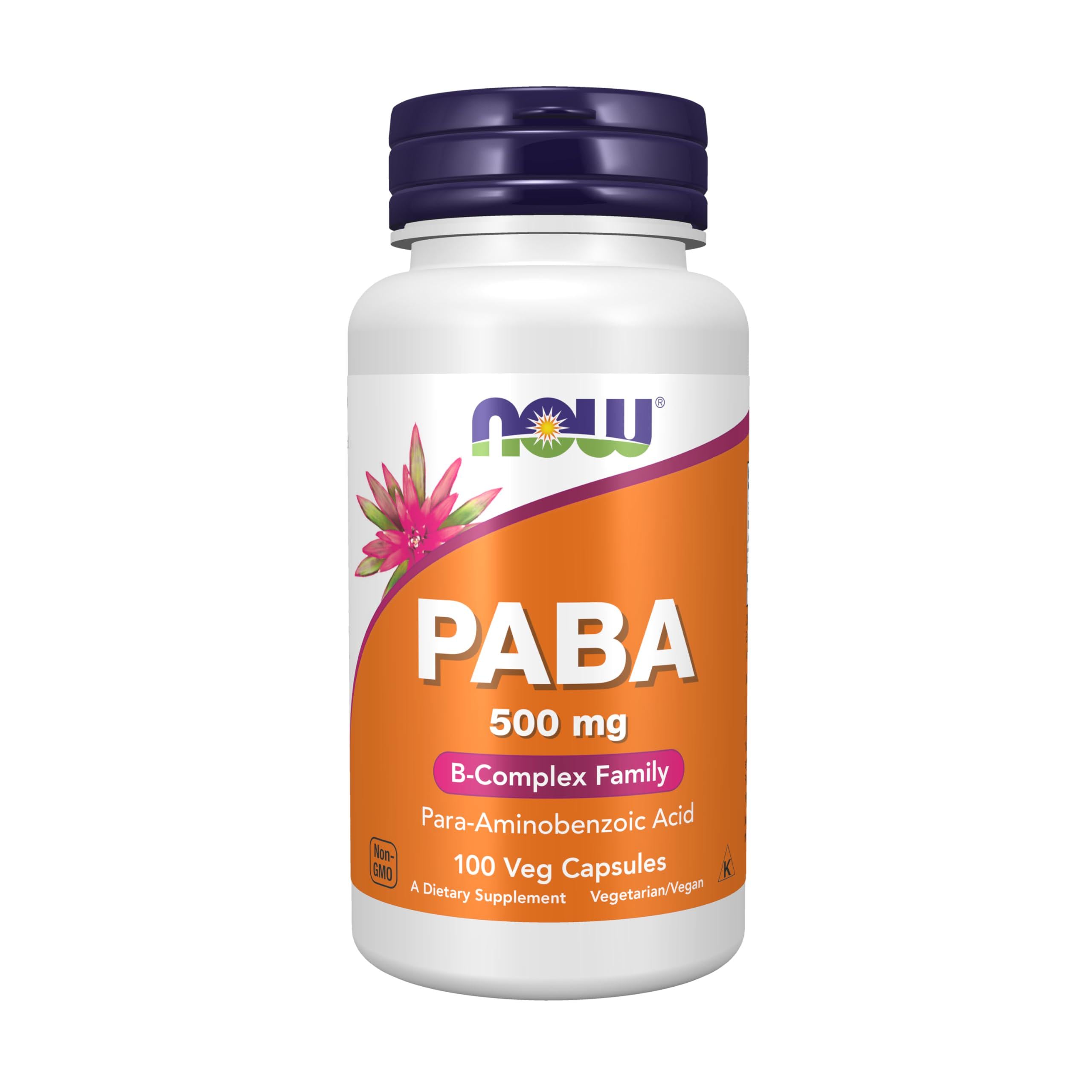 Пара-аминобензойная кислота Now Foods PABA 500 мг 100 капс. Пара-аминобензойная кислота Now Foods PABA 500 мг 100 капс.